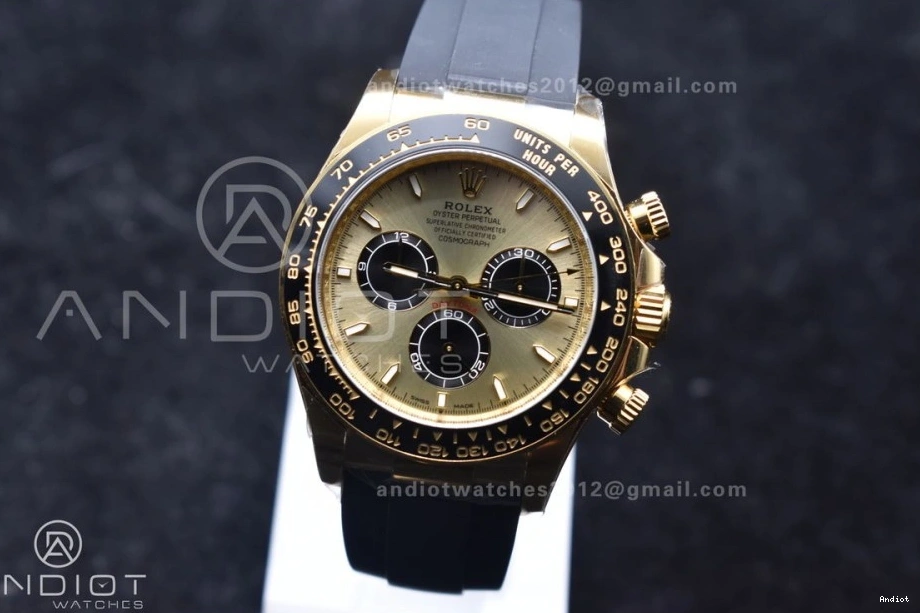 Edition Oysterflex 126518 2023 on YG Strap 1:1 Dial SH4131 Clean Daytona Best 0506